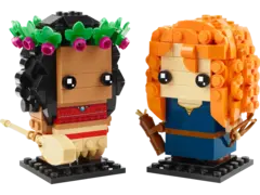 Конструктор LEGO BrickHeadz 40621 Моана и Мерида