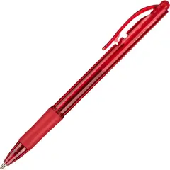 Ручка шариковая автоматическая Pentel Fine Line красная