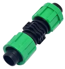 Ремонтный соединитель для капельной ленты зеленый (Китай)