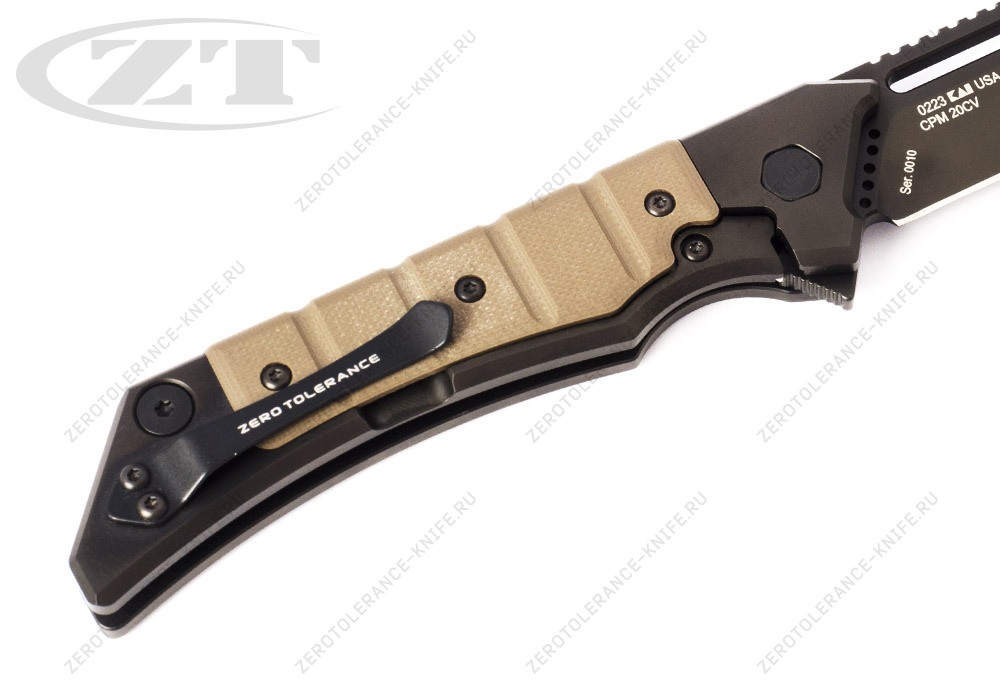 Нож Zero Tolerance 0223 First 10 Galyean - фотография 