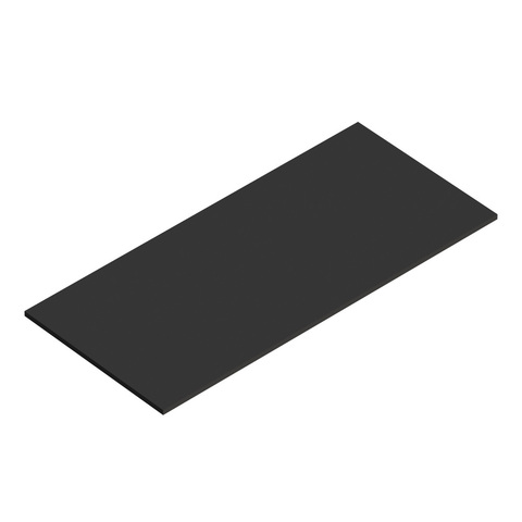 Cezares CADRO-60/30-MENS-NERO Вставка для подвесной металлической полки, Nero, 557x257