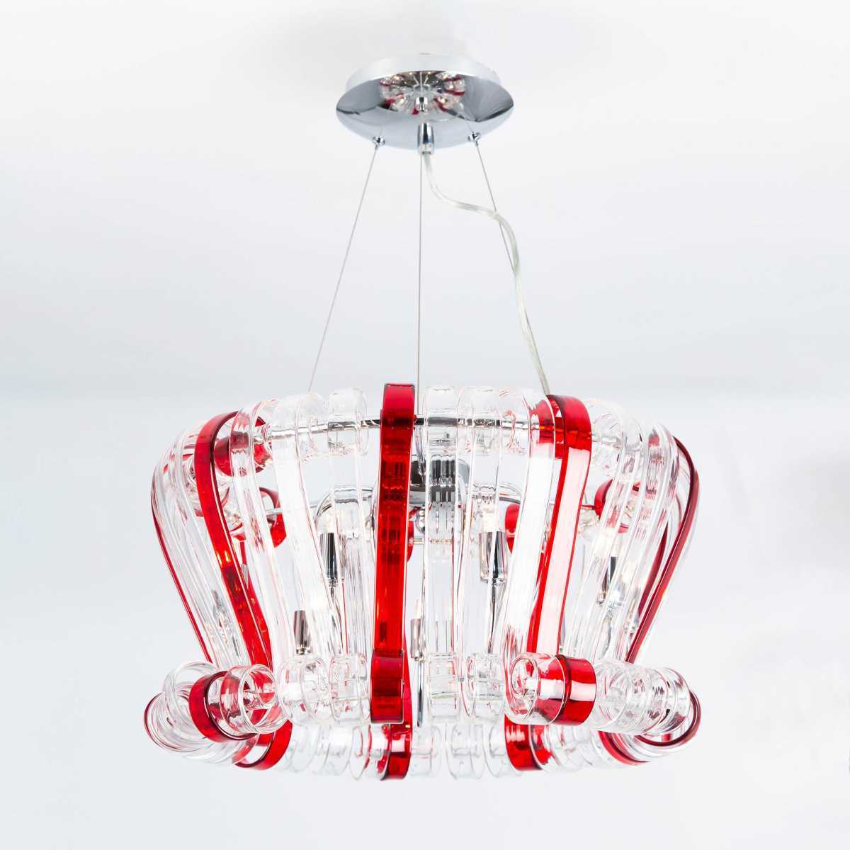 Подвесная люстра Citilux Volution Rosso EL326P09.2