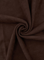 Замша (скуба), 340 гр/м.п., 150 см, кофейный