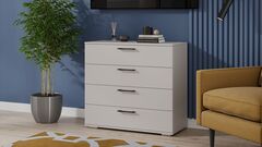 Комод для одежды, с ящиками, Кашемир, 4 ящика, 92 х 41 х 84 см