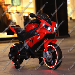 Детский электромотоцикл "RR" красный