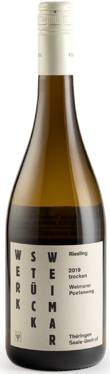 Вино Рислинг Вэкштук Вайма Вэрктаг полусухое белое защищенного географического указания 0,75л.