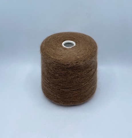 Luxury Selection by Ri.Go (пр.Италия), art-Angora Spiky Tweed, 2/9 450м/100гр.75% Ангора, 5% Вискоза, 20% Полиамид, цвет-Коричневый+твид (126/136), арт-36477