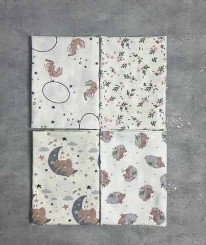 Пелёнка фланель цветная большая ( 90*120)