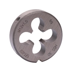 Плашка М12х1,5 DINEN22568 HSS 6g 38х10мм Bucovice(CzTool) 240121