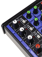 Микшер 4-полосный с беспроводными микрофонами с Bluetooth и USB TKL R2