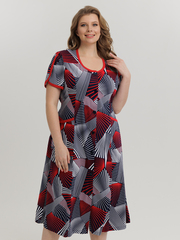 1351В Халат на пуговицах