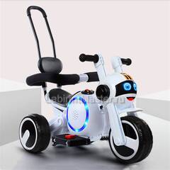 Детский электромотоцикл "Трицикл BKY-188" белый