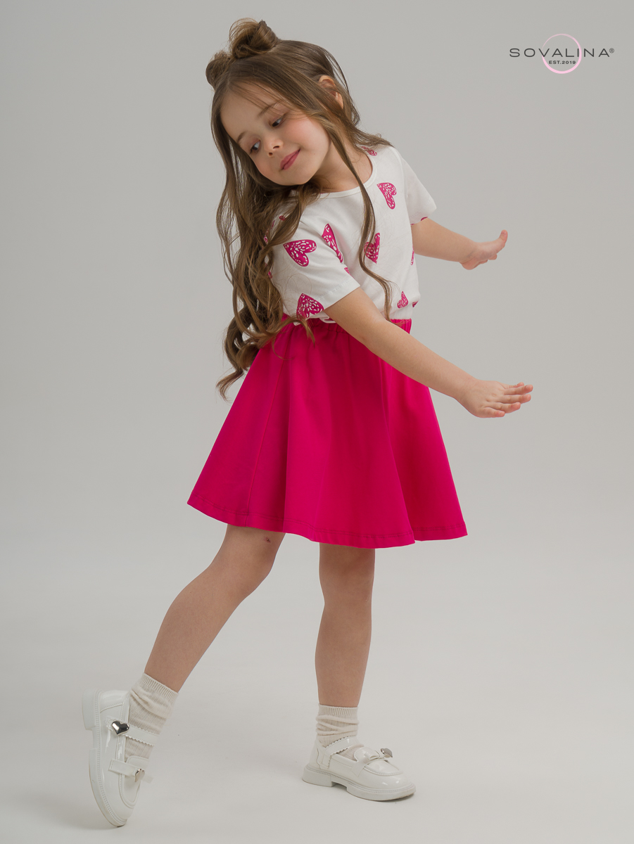 Костюм Мальвина SG разбитое сердце-фуксия New