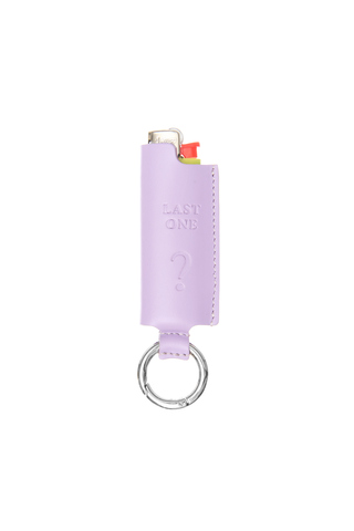Leather Lighter Case LILAC