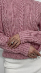 Мастер-класс по вязанию спицами свитера 