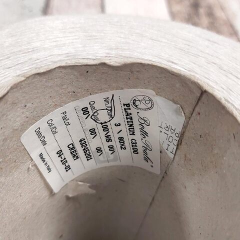 Кашемир 100% Botto Poala PLATINUM 1300 серо-бежевый