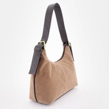 Сумка Саломея 2028 эко-замша песочный