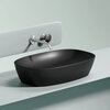 Ceramica Nova Element CN6049MB Умывальник чаша накладная овальная, 60x38, цвет: чёрный матовый