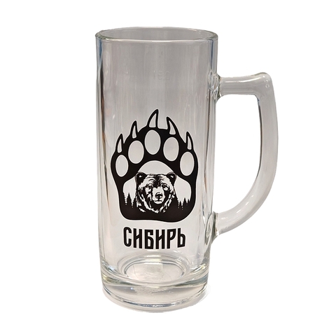 Урал Сувенир - Сибирь кружка пивная №0002 Лапа