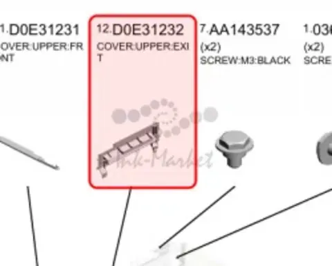 Ricoh D0E31232 Cover:upper:exit original