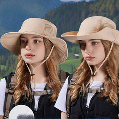 Шляпа туристическая Skully YFM-215 khaki - 2