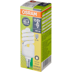 Лампа энергосберегающая OSRAM DST MTW 15W/827 220-240V E14 4052899916180