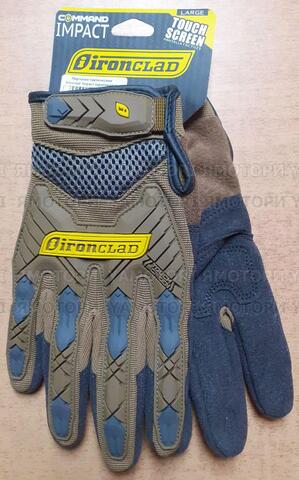 Перчатки тактические IRONCLAD COMMAND IMPACT IEX-PIG-04-L