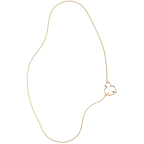 Подвеска ПТИЦА позолота