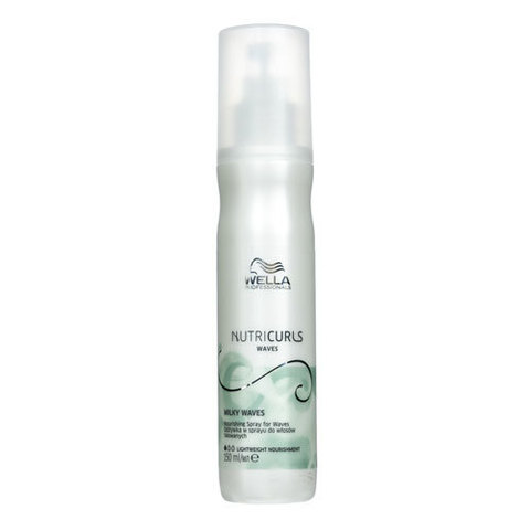 Wella Professional Invigo NutriCurls Milky Waves Nourishing Spray - Молочко-спрей для создания послушных и мягких локонов