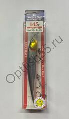 Воблер Rosy Down Shallow Walleye 145F 145мм, 19гр, загл. 3,0-4,0м