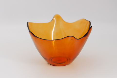 Ваза 20см San Miguel Feston янтарная