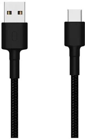 Кабель Xiaomi USB-кабель XIAOMI Mi Braided USB Type-C Cable SJX10ZM 100см чёрный
XIAOMI Mi Braided USB Type-C Cable 100cm (Black)