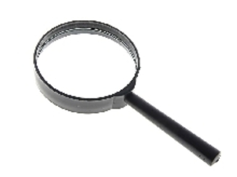 Лупа ручная в металлической оправе 65мм RG-65 Glass