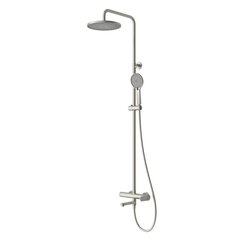 Cezares STYLUS-CVD-IN STYLUS-CVD-IN Душевая стойка со смесителем и изливом, сатин фото