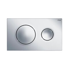 Viega 773779 Prevista Панель смыва для унитазов Visign for style 20, пластик, цвет хром, модель 8610.1 фото