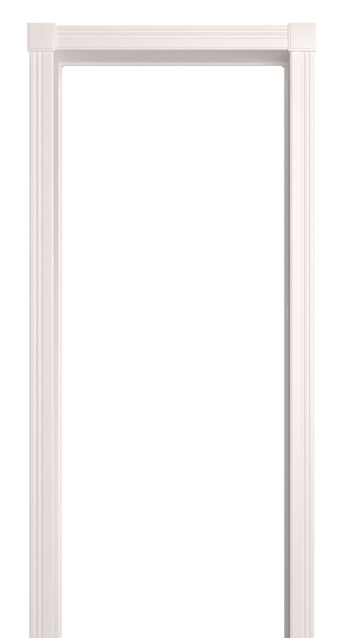 Арка межкомнатная пленка ПВХ Лесма, Портал Люкс, цвет белая эмаль