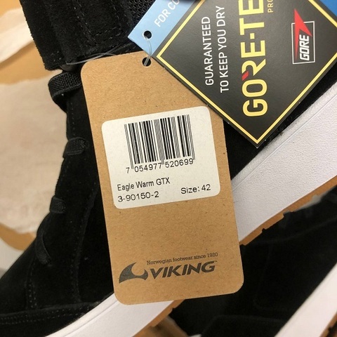 Ботинки Viking Eagle Warm GTX Black с уценкой купить