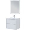 Aquanet 287540 Тумба Lino 60 (Flat) белый глянец (287540)