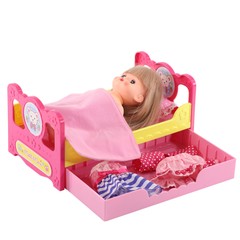 Kawaii  Кровать с ящиком для куклы Мелл (512463)