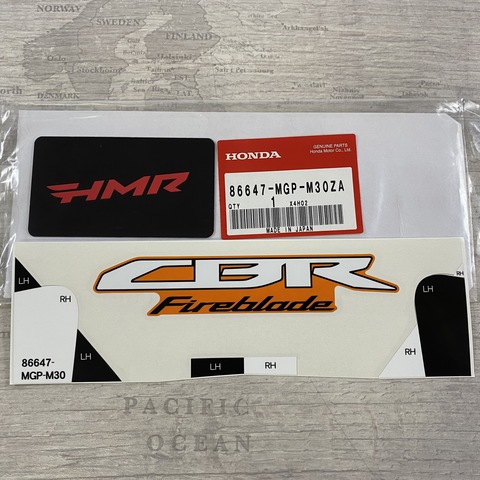 Honda Наклейка 86647-MGP-M30ZA