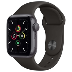 Смарт-часы Apple Watch SE 40mm Space Gray Aluminum Case with Black Sport Band (MYDP2RU/A)