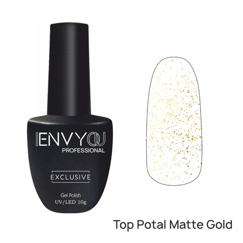 Топ матовый I ENVY YOU Potal Matte Gold 10мл