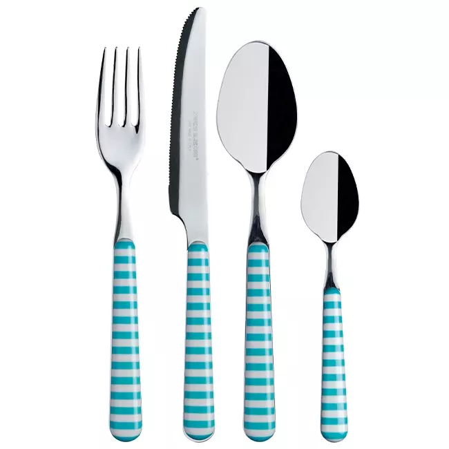 Cutlery acqua, 24 pcs Marine Business