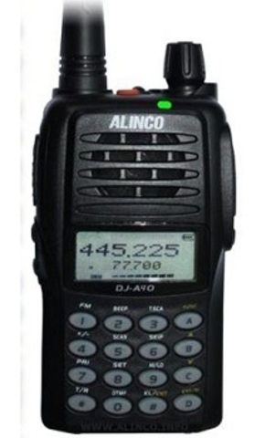 Портативная однодиапазонная УКВ радиостанция ALINCO DJ-A40 (UHF)