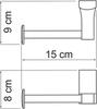 Держатель туалетной бумаги Wasserkraft Leine K-5096