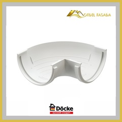 Элемент угловой внешний 90гр. Docke STANDARD Пломбир