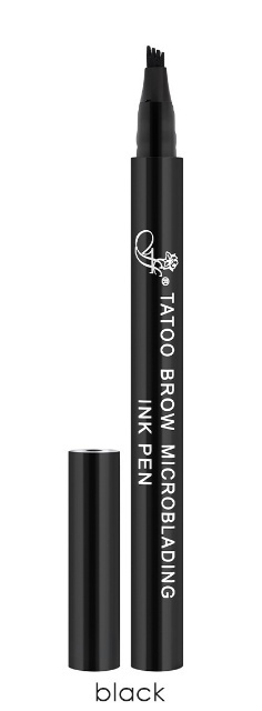 FFleur Карандаш  BR-143  для микроблейдинга бровей тон BLACK  TATOO BROW MICROBLADING