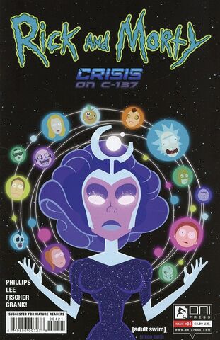 Rick And Morty Crisis On C-137 #4 (Cover B)