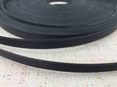 Лента регилин, ш. 12 мм, чёрный