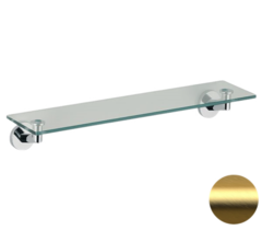 Remer GS20BG Полка 53 см Remer Guest GS20BG, золото брашированное фото